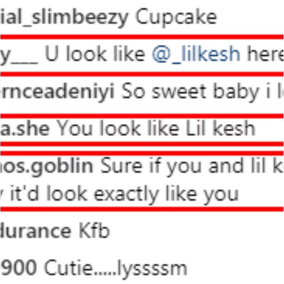 Nigerians say Lil Kesh and Iyabo Ojo’s daughter Priscilla look alike (photos) Nigerians say Lil Kesh and Iyabo Ojo’s daughter Priscilla look alike (photos)