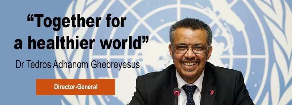Dr. Tedros Adhanom Ghebreyesus Dr. Tedros Adhanom Ghebreyesus