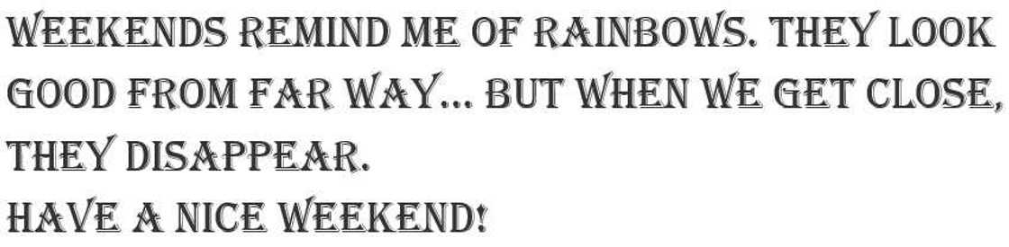 Happy weekend messages to my girlfriend Happy weekend messages to my girlfriend