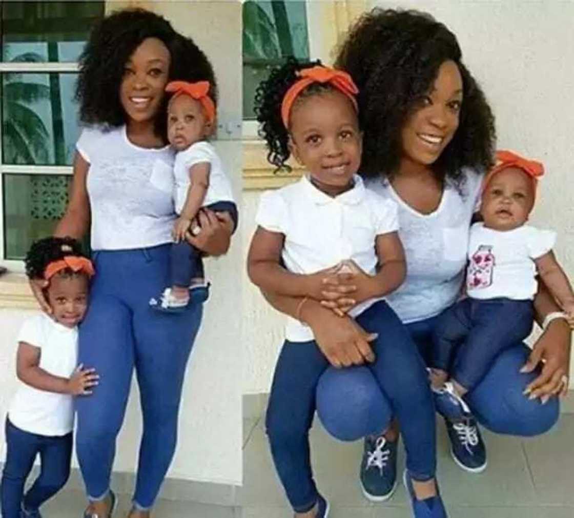 Kalli hotunan kyawawan iyaye tare da yayan su mata Kalli hotunan kyawawan iyaye tare da yayan su mata