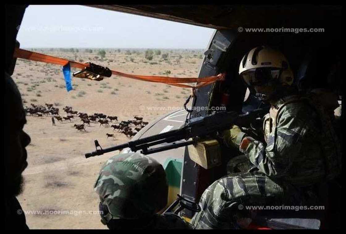 NAF Use Weaponised Helicopters Against Boko Haram