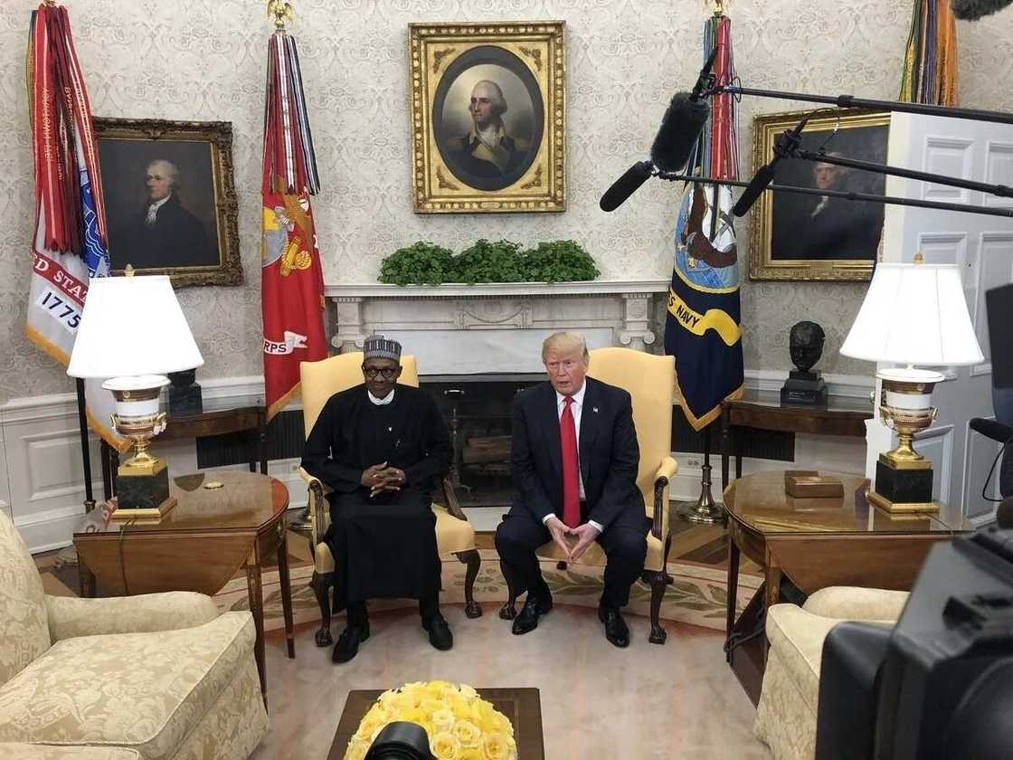 LIVE UPDATES: White House prepares to host Buhari in joint conference wit Trump