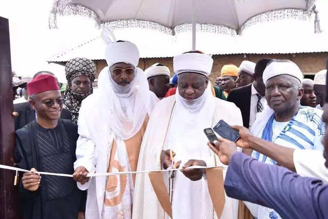 El-Rufa’i ya halarci bikin bude Islamiyya da jigo a PDP ya gina a Zaria, hotuna El-Rufa’i ya halarci bikin bude Islamiyya da jigo a PDP ya gina a Zaria, hotuna