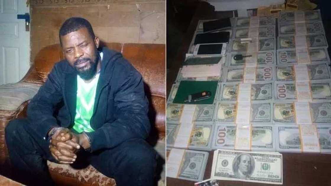 Shirin wasan kwaikwayo za a yi da su - Dan Najeriya da aka kama da dubban dalolin bogi (hoto) Shirin wasan kwaikwayo za a yi da su - Dan Najeriya da aka kama da dubban dalolin bogi (hoto)