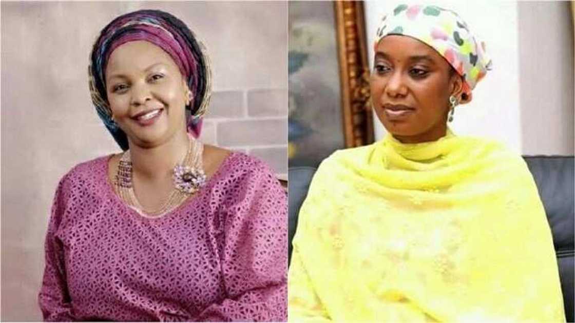 Aisha Buhari ta taya mata 2 da suka samu nasara a zaben fitar da gwani na takarar Sanata Aisha Buhari ta taya mata 2 da suka samu nasara a zaben fitar da gwani na takarar Sanata
