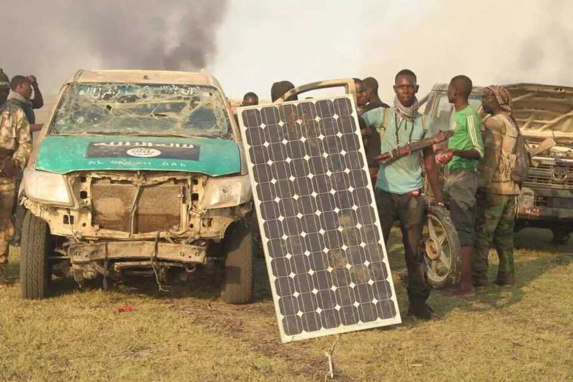 Army recovered weapons, vehicles from Boko Haram terrorists