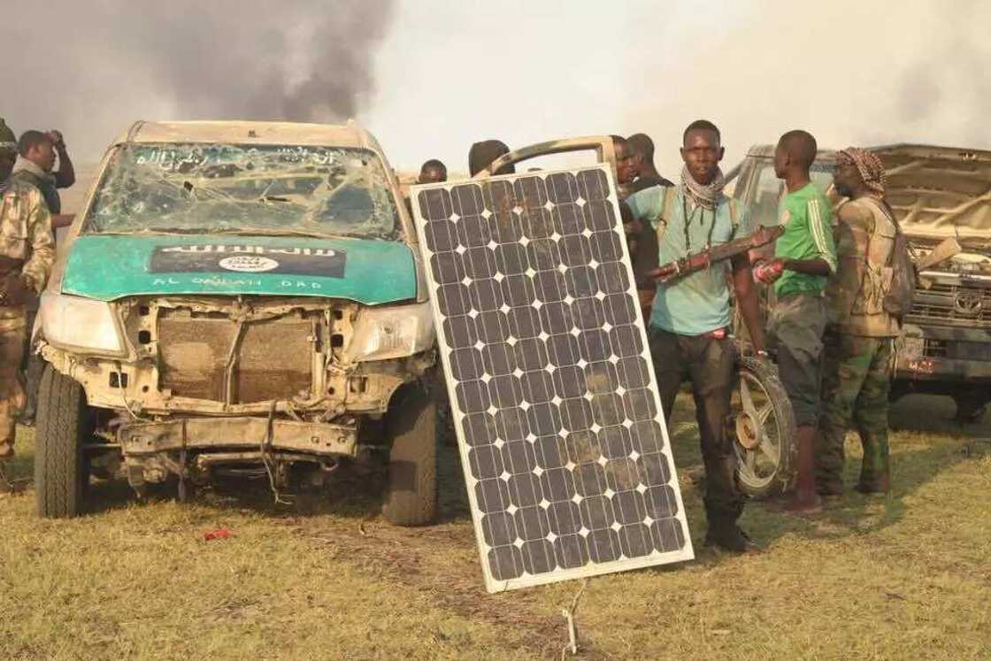 Army recovered weapons, vehicles from Boko Haram terrorists Army recovered weapons, vehicles from Boko Haram terrorists