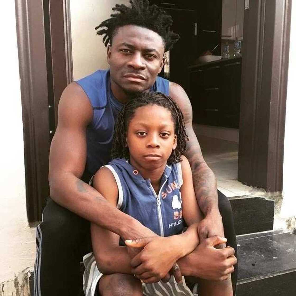 Check out Obafemi Martins sons; Kendrick, Tyler and Kelvin (photos) Check out Obafemi Martins sons; Kendrick, Tyler and Kelvin (photos)