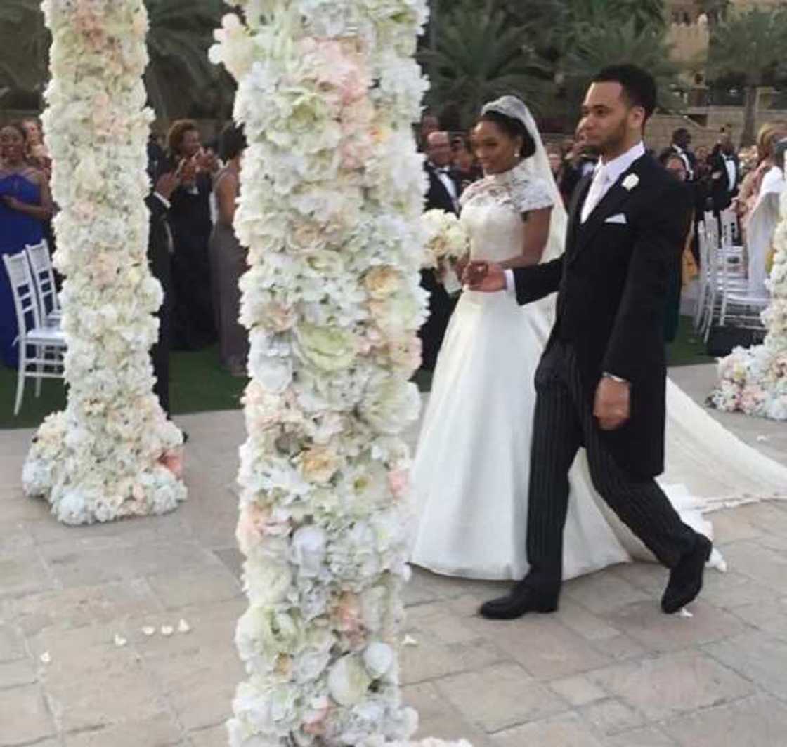 Hotunan shagalin bikin dan Atiku da aka yi a kasar Dubai Hotunan shagalin bikin dan Atiku da aka yi a kasar Dubai