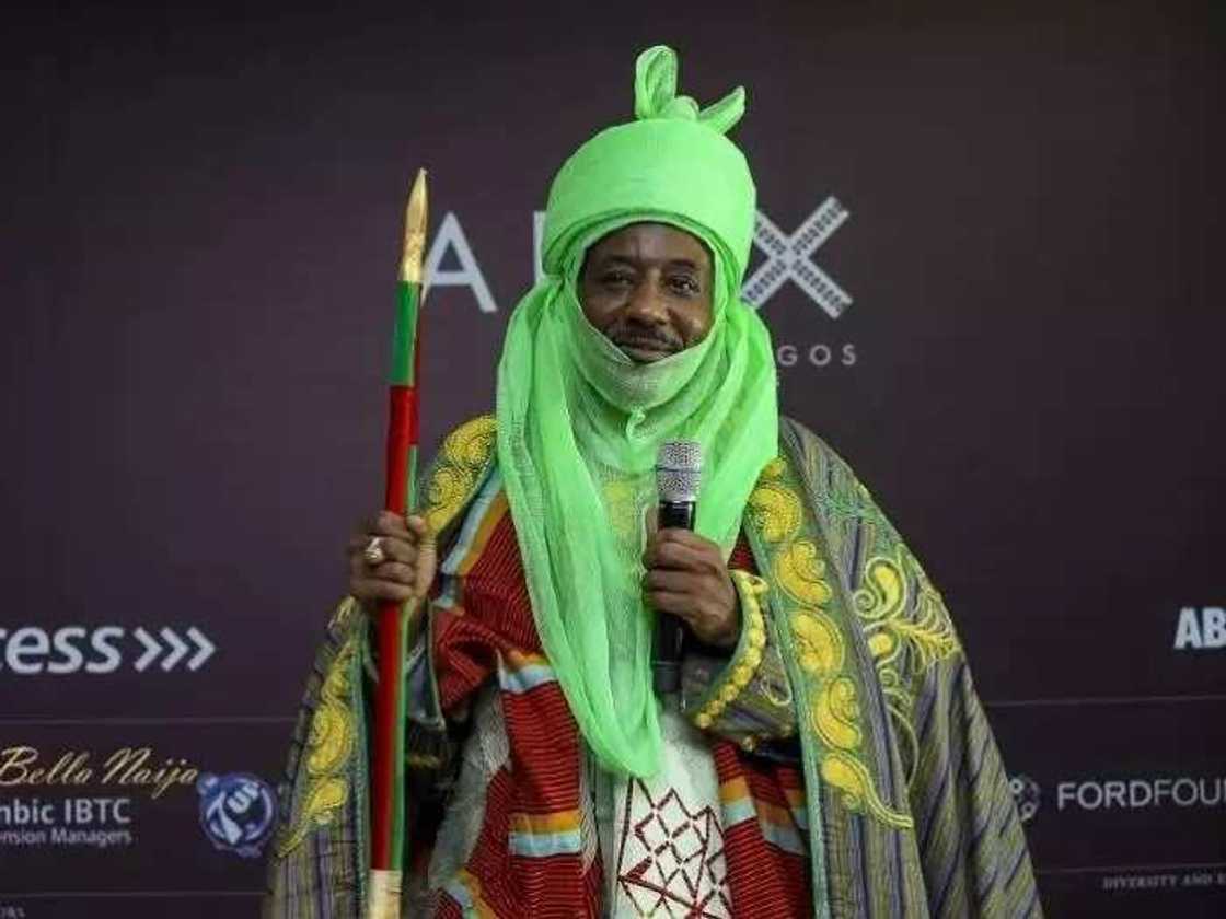 Sarki Sanusi ya yiwa matasa wata huduba mai ratsa jiki Sarki Sanusi ya yiwa matasa wata huduba mai ratsa jiki