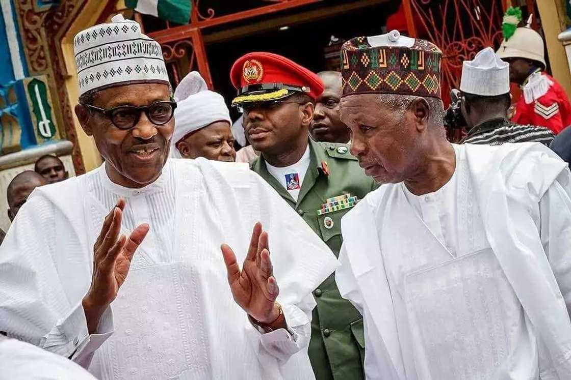 Hotunan kyakkyawan tarban da Buhari ya samu yau a Katsina