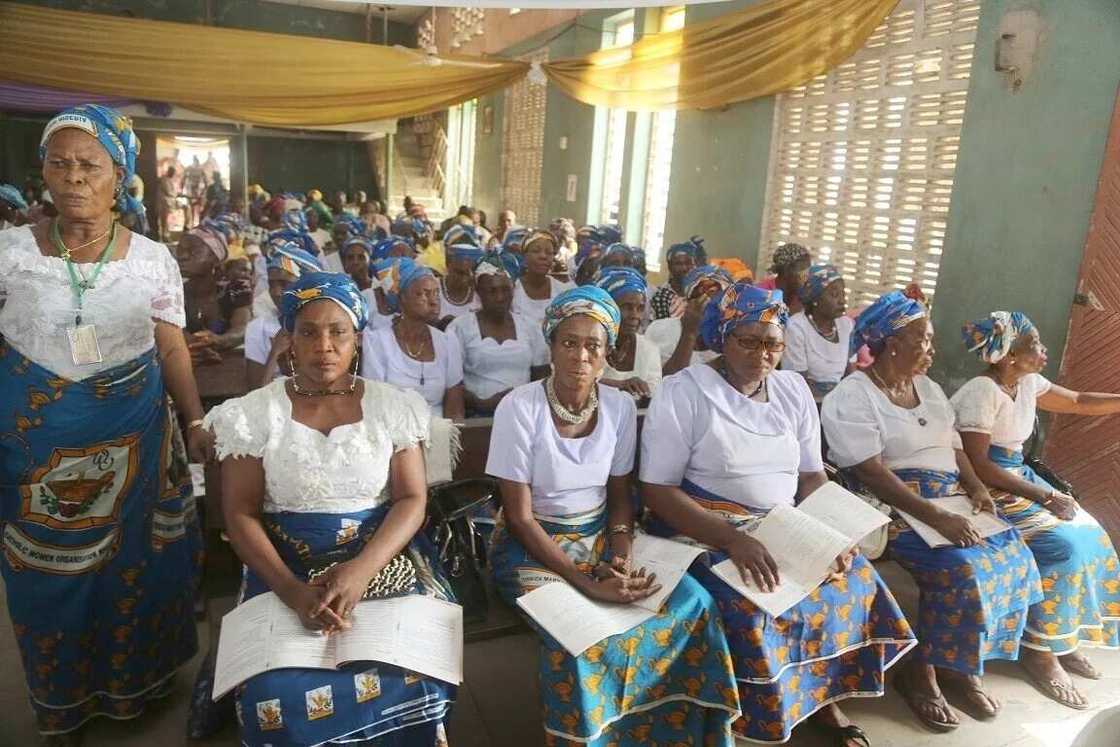 Faces at burial ceremony of late Senator Francis Spanner Okp