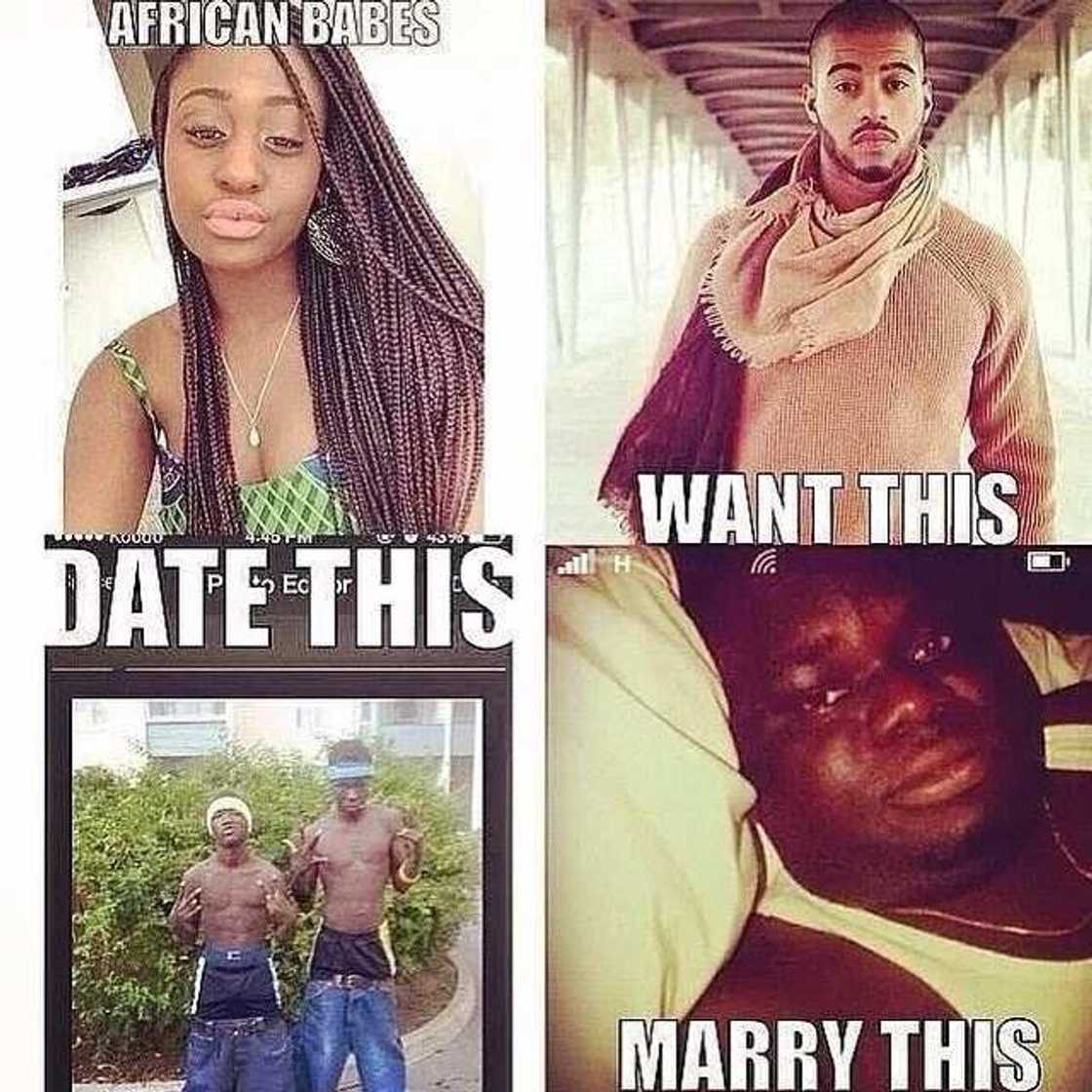 Nigerian meme about expectations and reality Nigerian meme about expectations and reality