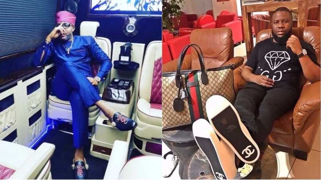 Style battle: E-Money vs Hushpuppi Style battle: E-Money vs Hushpuppi