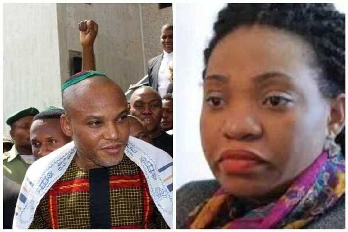 My husband's obsession with Biafra is scary - Nnamdi Kanu's wife My husband's obsession with Biafra is scary - Nnamdi Kanu's wife