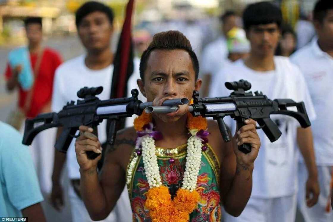 Extreme Vegetarian Festival Is Celebrated Across Thailand Extreme Vegetarian Festival Is Celebrated Across Thailand