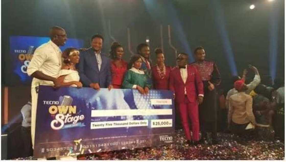 Shaapera wins TECNO Own The Stage Shaapera wins TECNO Own The Stage