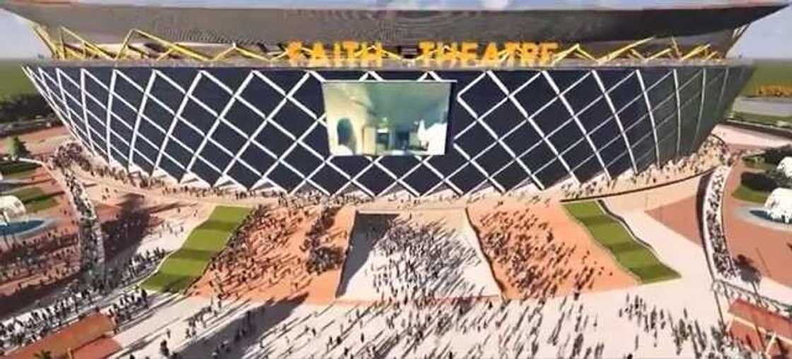 Bishop Oyedepo To Build A Deluxe 100,000-Seat Auditorium Bishop Oyedepo To Build A Deluxe 100,000-Seat Auditorium