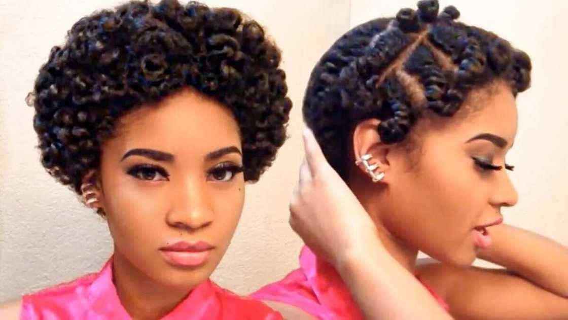 Twisted hairdo Twisted hairdo