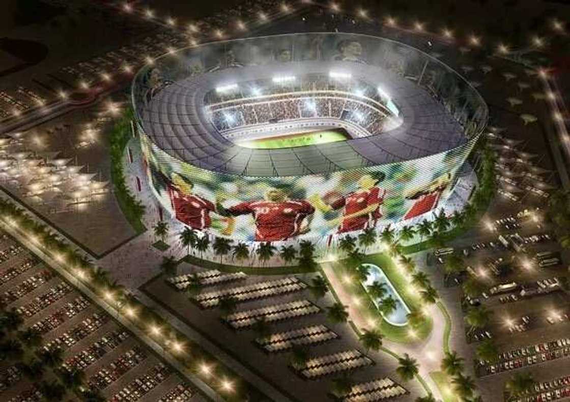 Kayatattun hotunan filayen wasan da za'a buga gasar cin kofin duniya ta Qatar a 2022 Kayatattun hotunan filayen wasan da za'a buga gasar cin kofin duniya ta Qatar a 2022