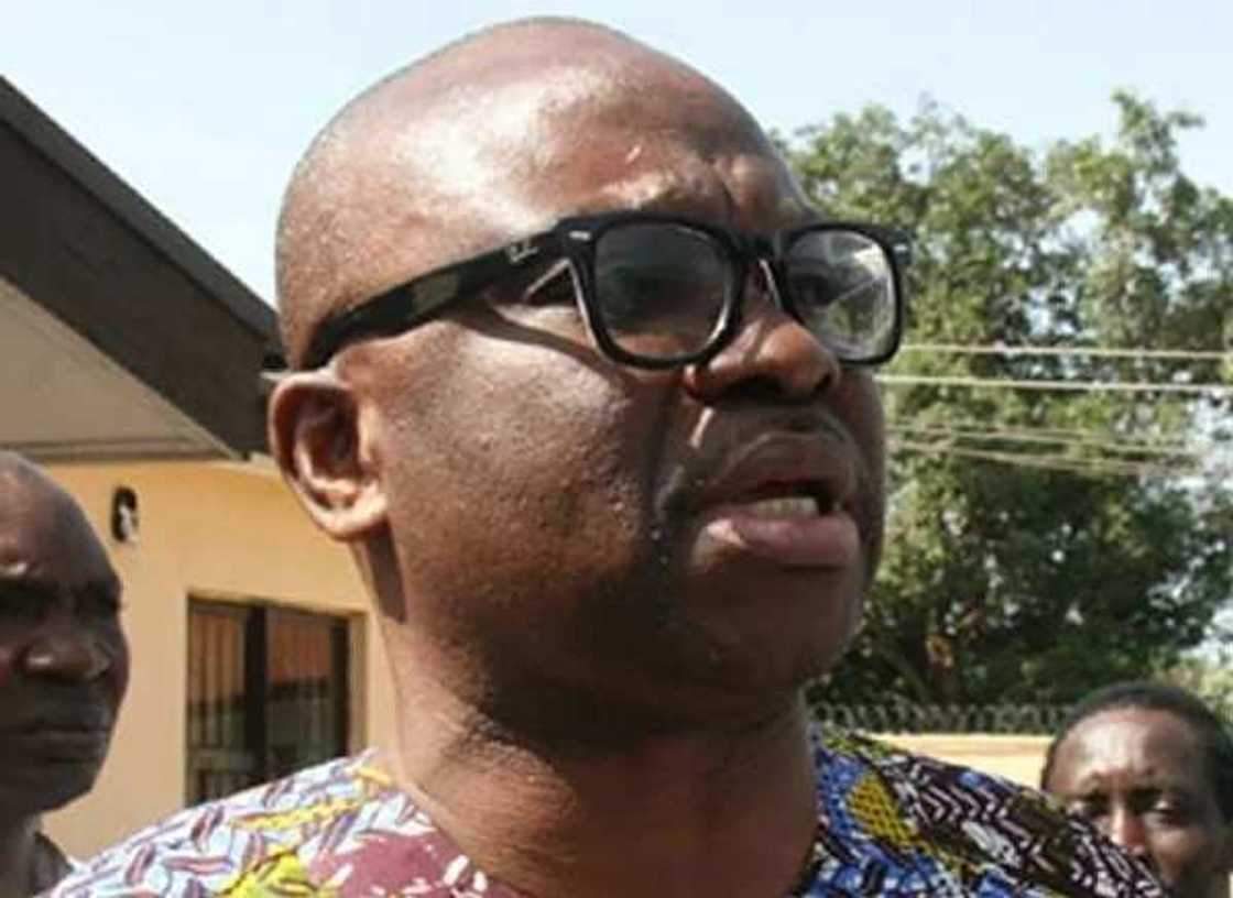 BREAKING: Governor Fayose placed under house arrest