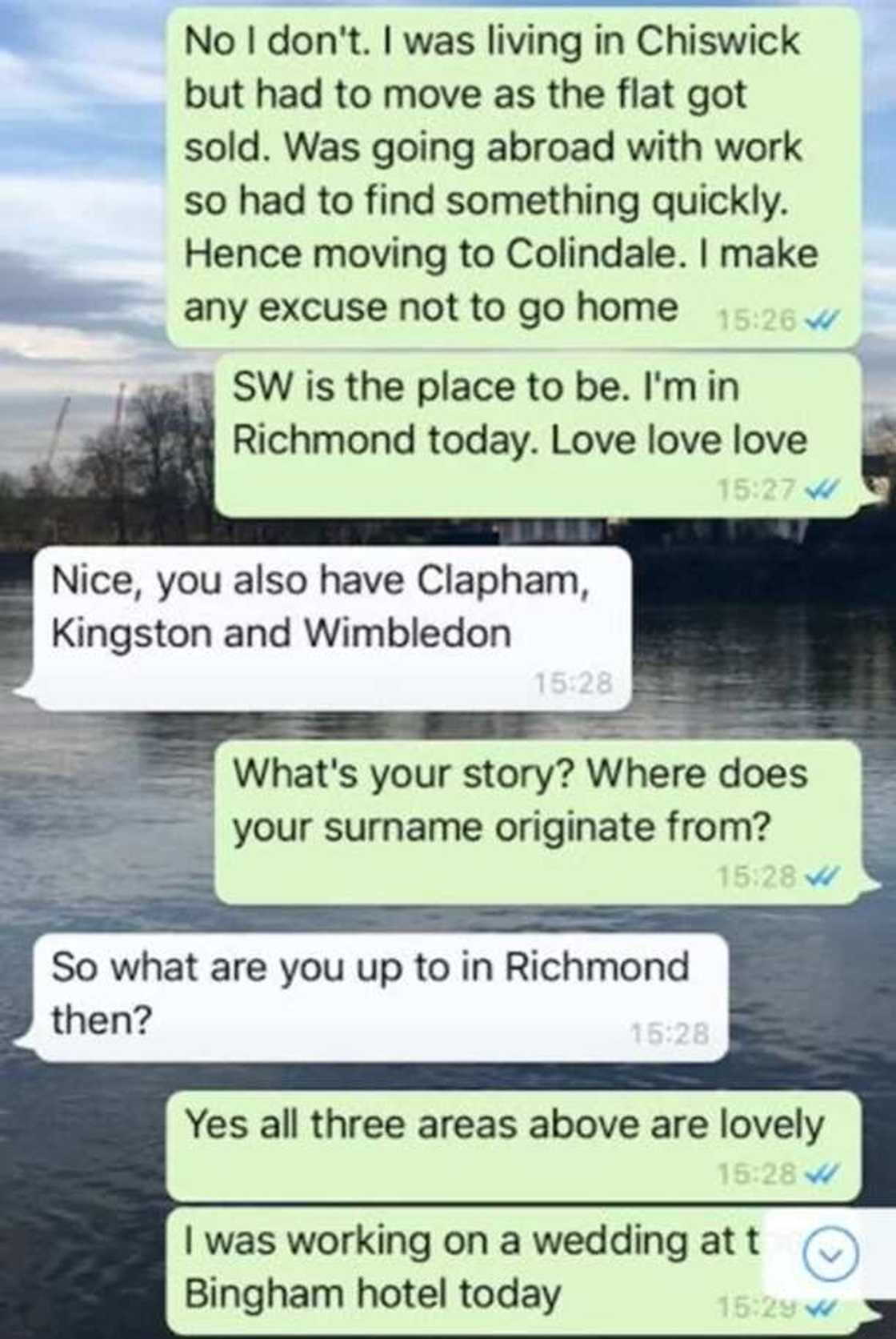 Couple who met after mistaken WhatsApp message end up getting married