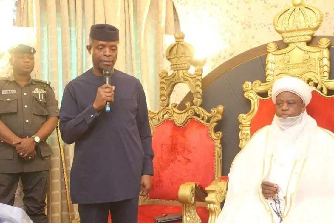 Economic growth: Osinbajo pays timely visit to Sokoto