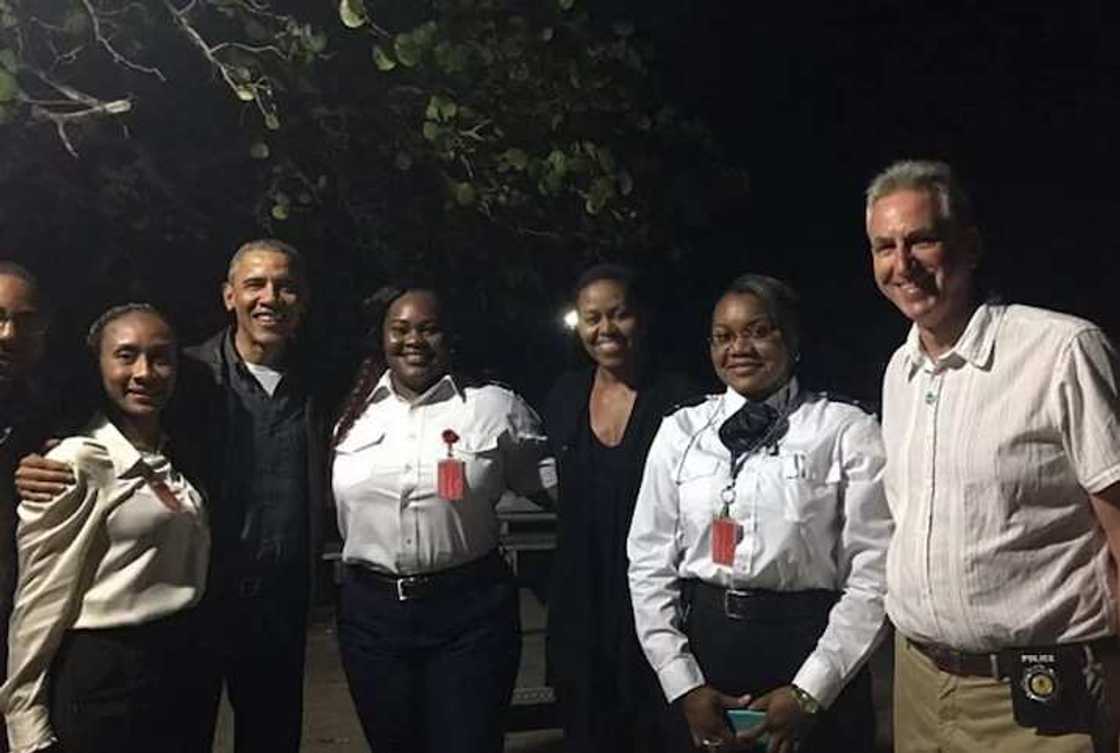 First photos of Barack & Michelle Obama since leaving White House First photos of Barack & Michelle Obama since leaving White House