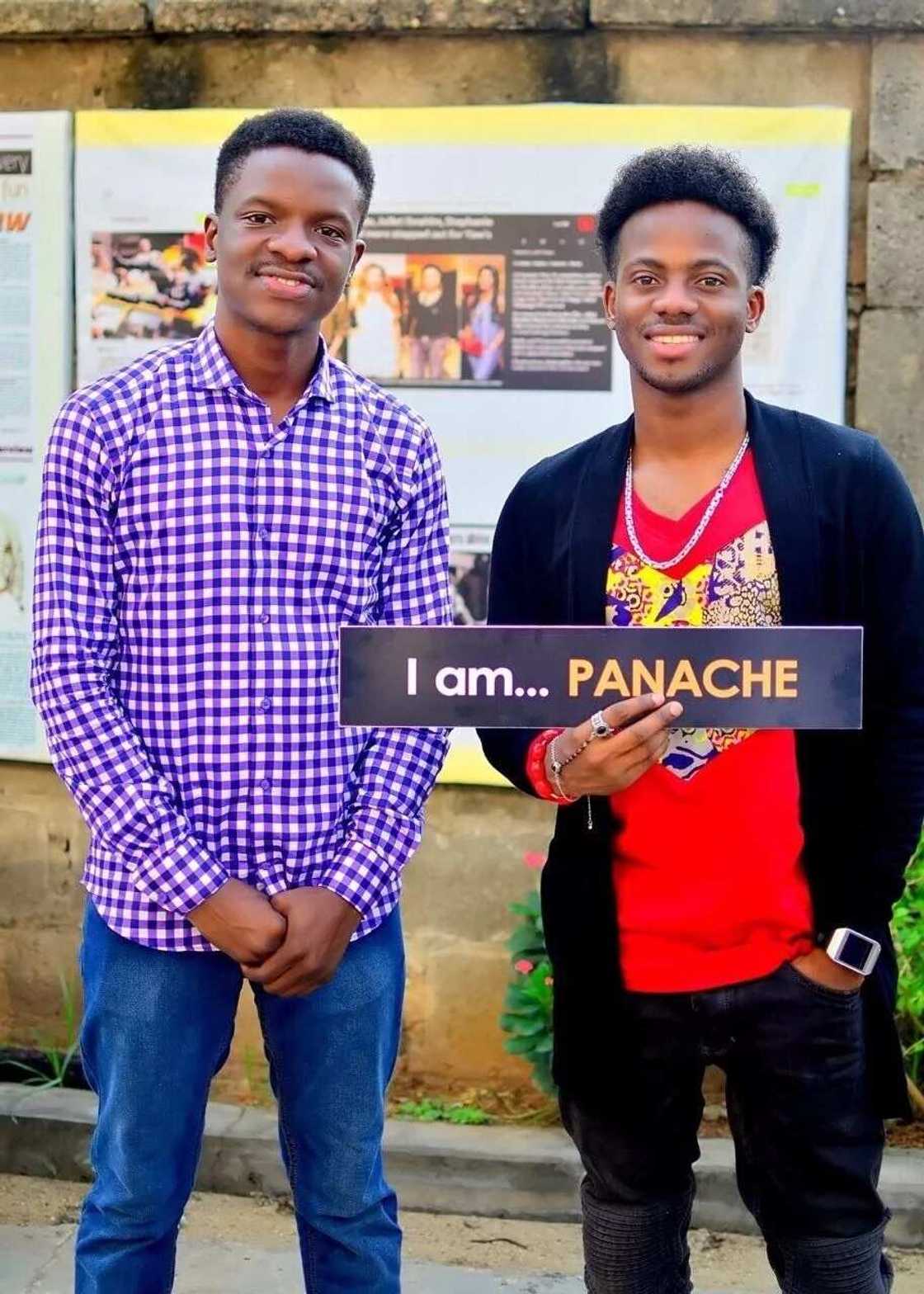 Korede Bello and his brother Korede Bello and his brother