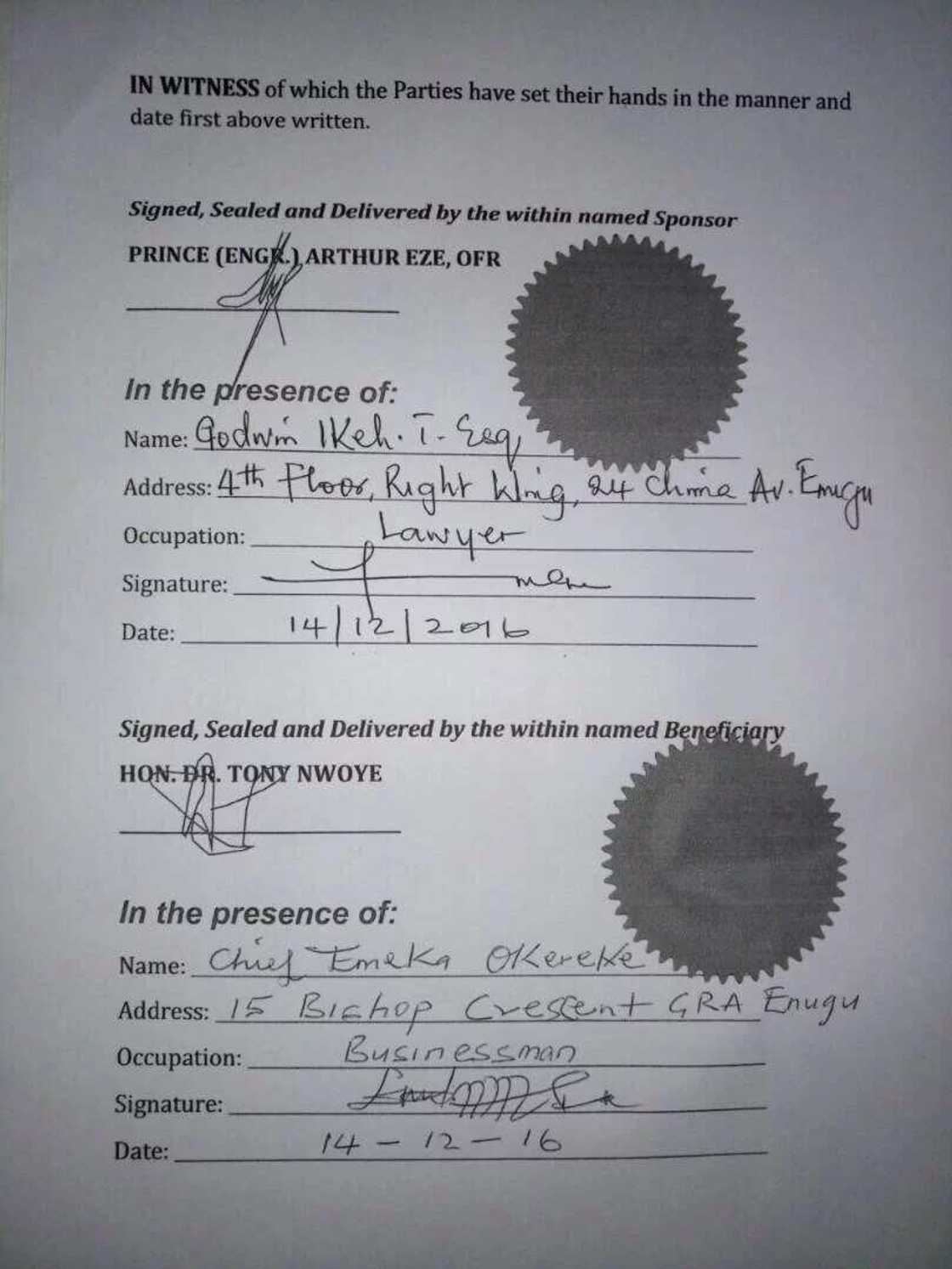 Anambra guber: Tony Nwoye enmeshed in god-fatherism scandal ahead of APC primary Anambra guber: Tony Nwoye enmeshed in god-fatherism scandal ahead of APC primary