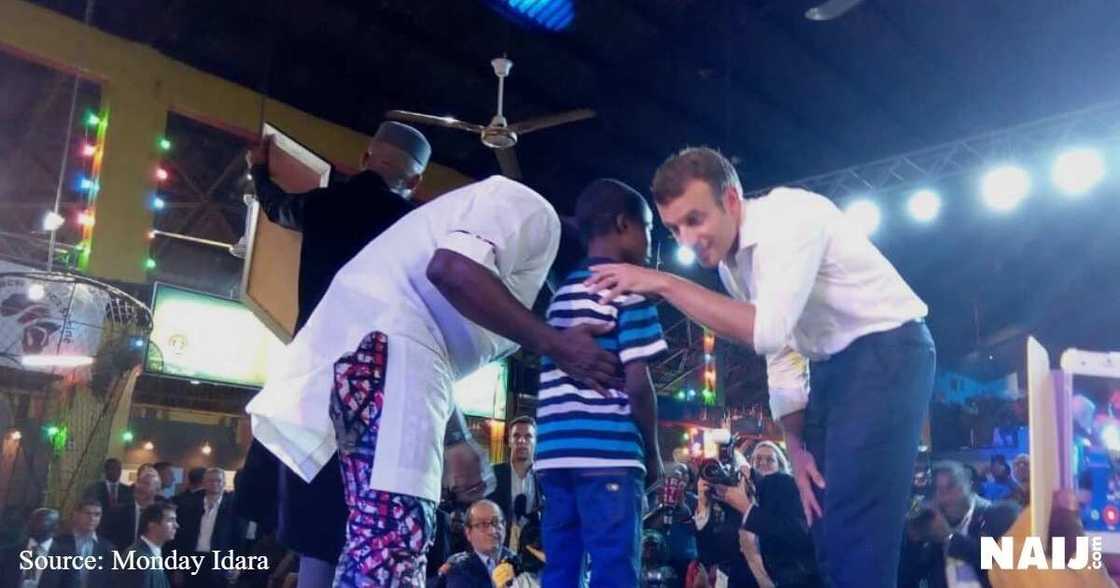 French President Emmanuel Macron visits Lagos state, tours Afrika Shrine (photos)