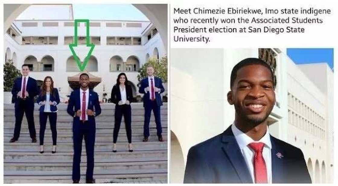 Meet Chimezie Ebiriekwe, Nigerian guy who won the SUG Presidential Election in a US University Meet Chimezie Ebiriekwe, Nigerian guy who won the SUG Presidential Election in a US University