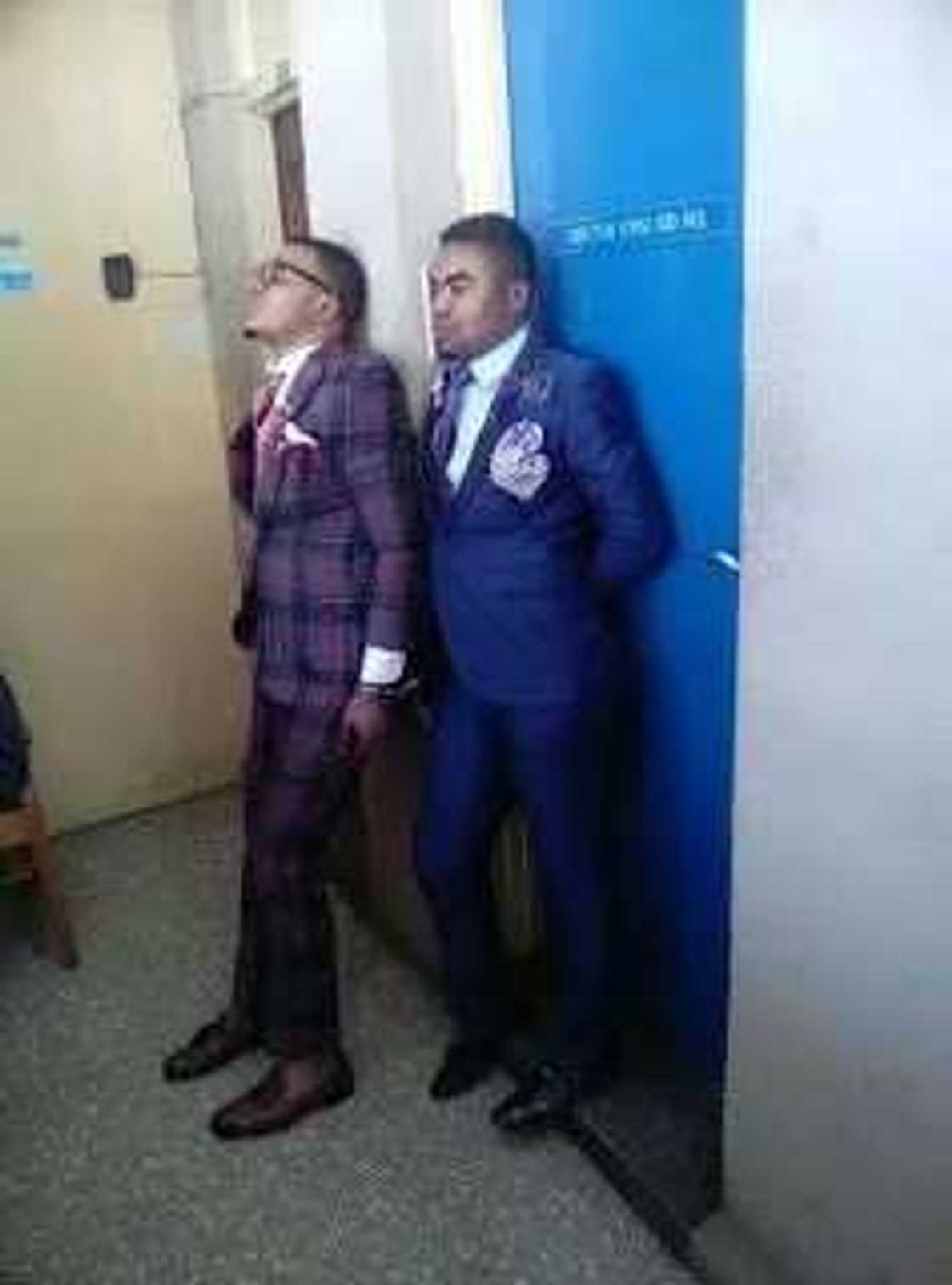 Bishop Obinim arrested and led away in handcuffs (photos) Bishop Obinim arrested and led away in handcuffs (photos)