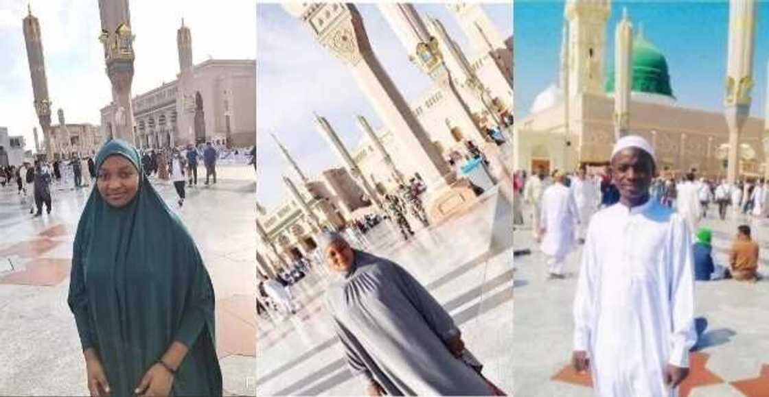 Rahama Sadau ta yada hotunan hutun iyalanta a Makkah Rahama Sadau ta yada hotunan hutun iyalanta a Makkah