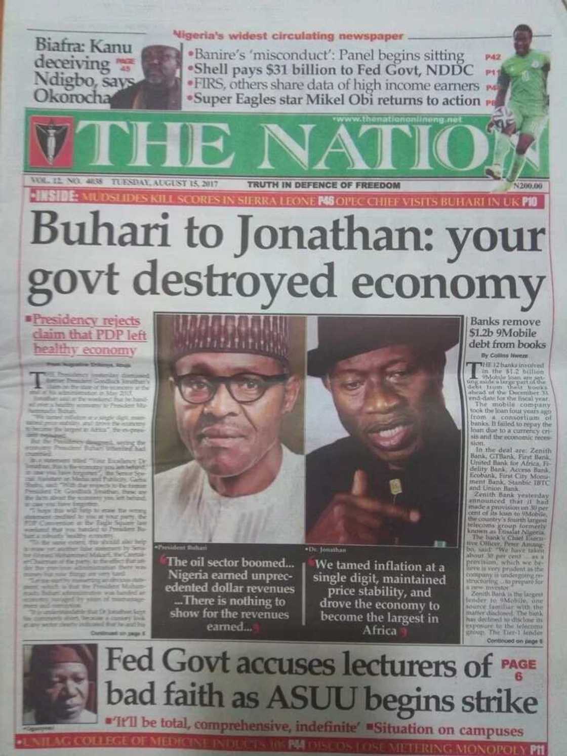 Newspaper Review: ASUU under fire, as parents and students express outrage over indefinite strike Newspaper Review: ASUU under fire, as parents and students express outrage over indefinite strike