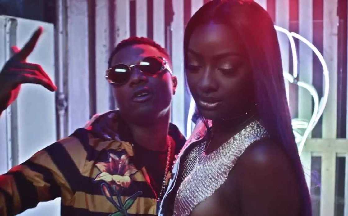 Justine Skye and Wizkid Justine Skye and Wizkid