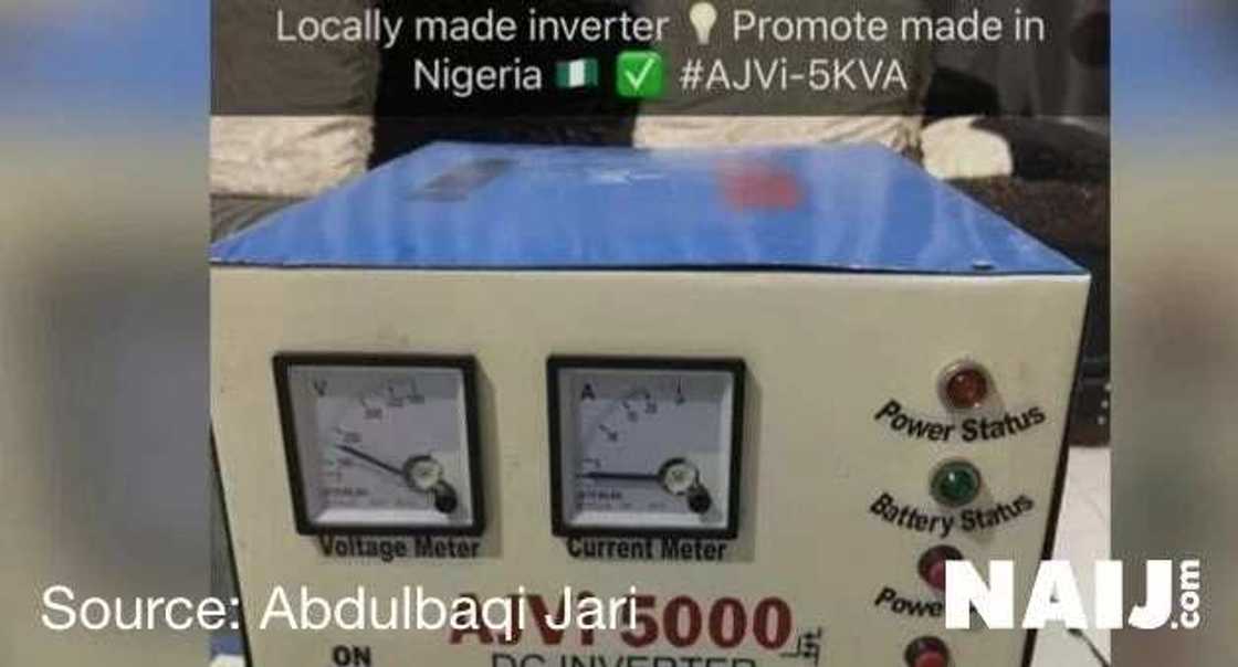 Young Nigerian engineer designs and produces own inverter (photos) Young Nigerian engineer designs and produces own inverter (photos)