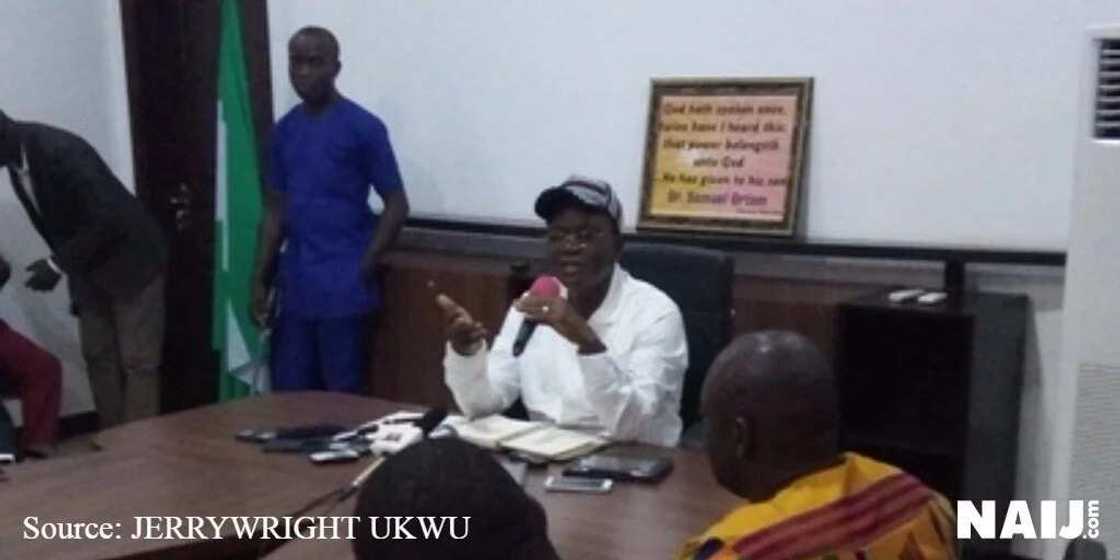 Abba Moro is obsessed with my name - Governor Ortom Abba Moro is obsessed with my name - Governor Ortom