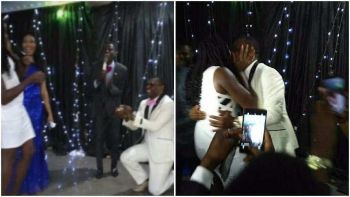 AAU's Physiology HOD proposes to his girlfriend AAU's Physiology HOD proposes to his girlfriend