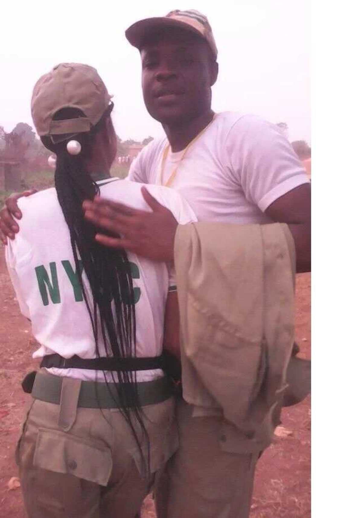 Two young NYSC members get married Two young NYSC members get married