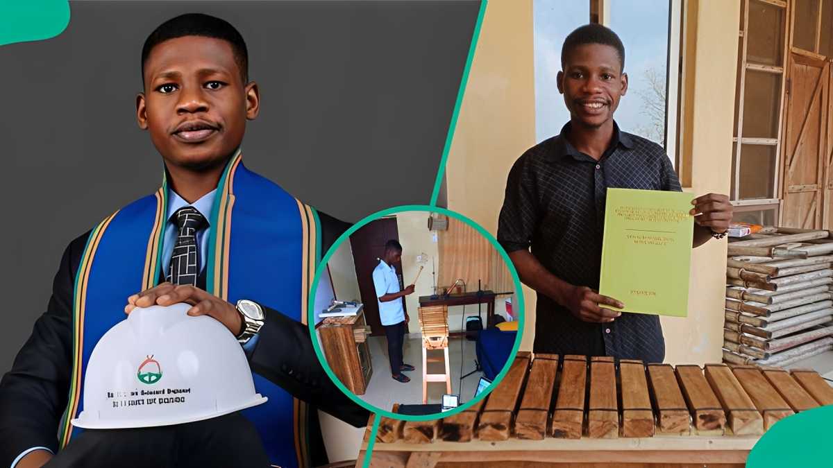 University of Ibadan Student Who Constructed Musical Instrument in ...