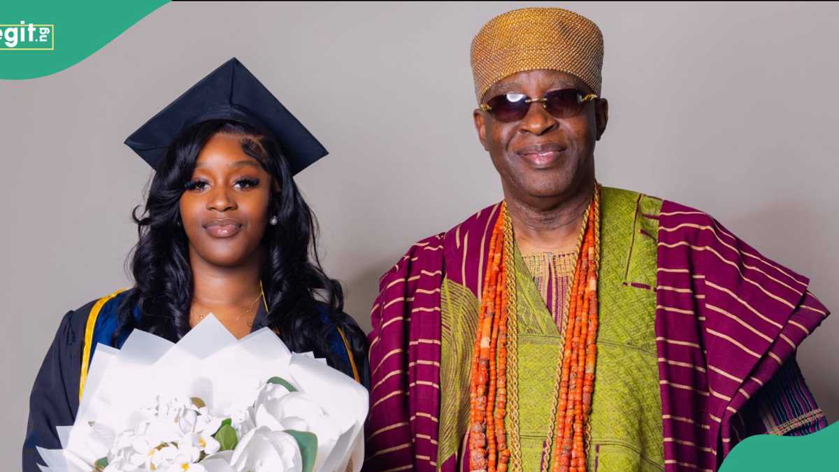 Ogbomoso monarch, Soun, celebrates daughter's graduation in US