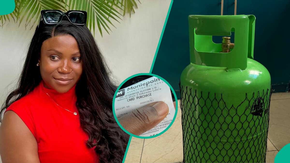 12kg gas cylinder: Lady shares unexpected amount she was charged, posts receipt
