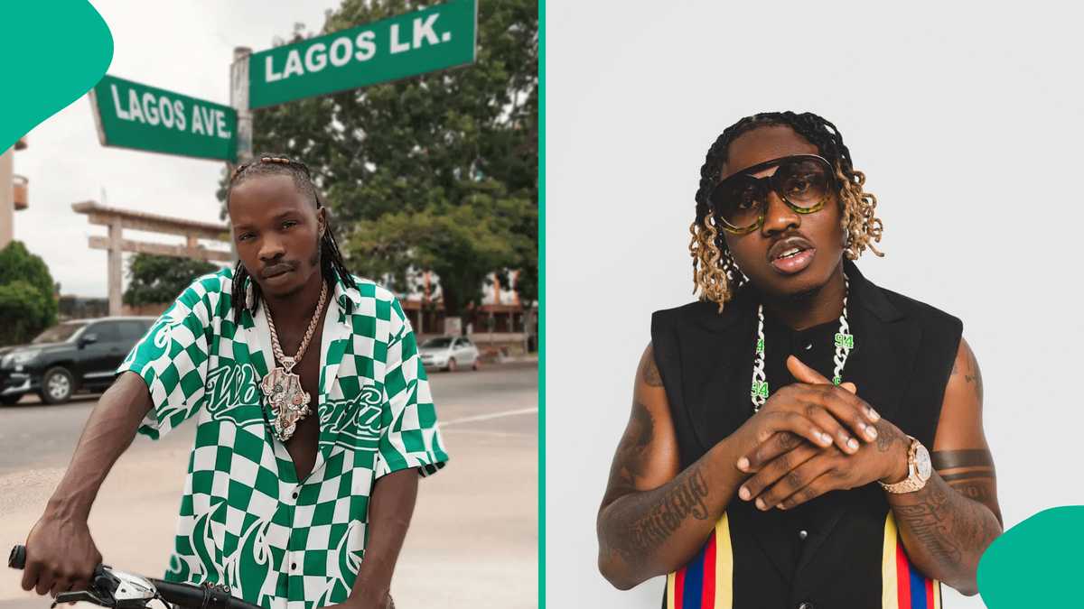 Zlatan and Naira Marley’s awkward airport encounter leaves fans talking as video trends