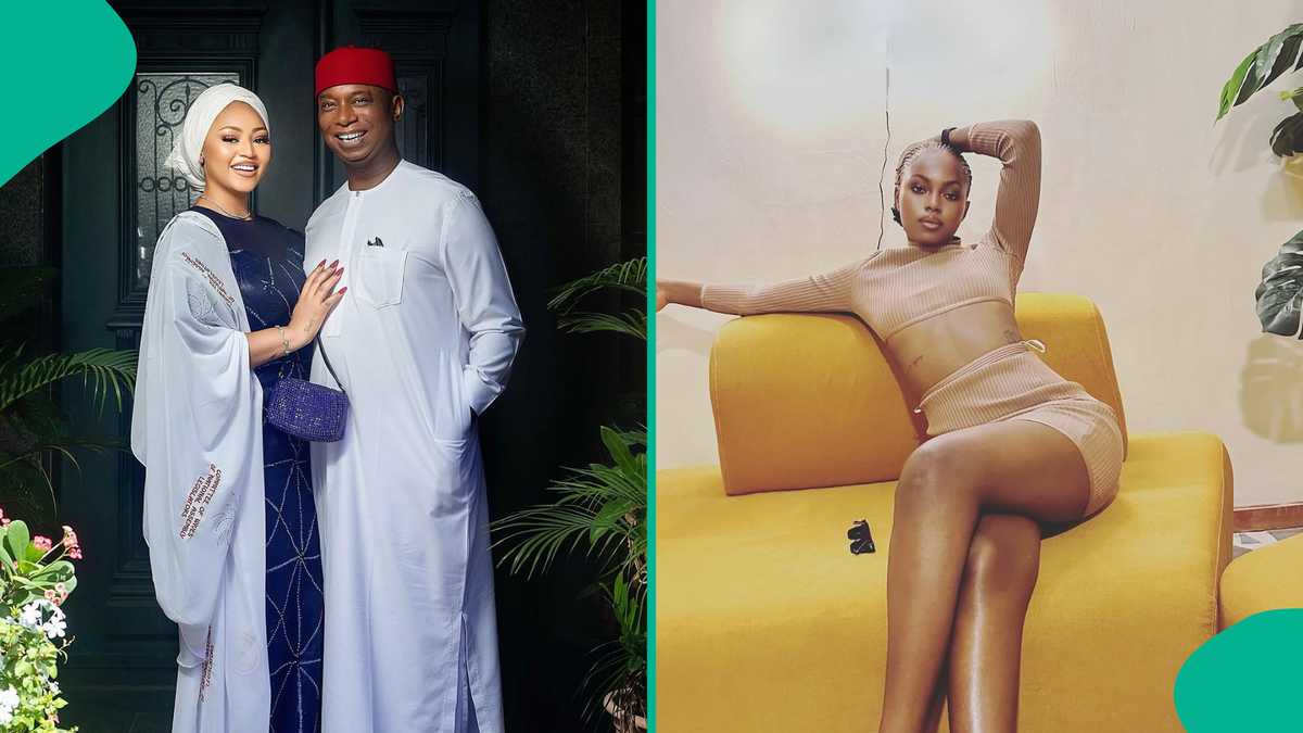 Destiny Daniels reacts as fans speculate about Regina Daniels and Ned Nwoko’s reunion