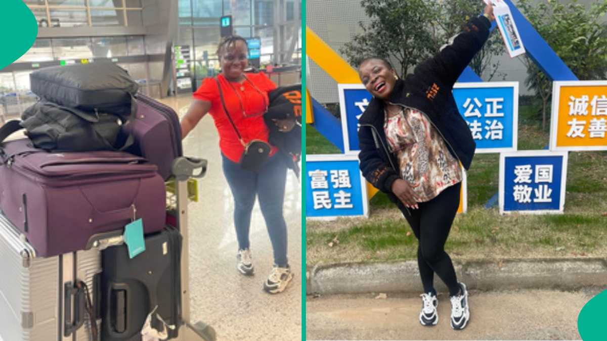 Lady who went to China packs her bags and returns to Nigeria, highlights things she witnessed