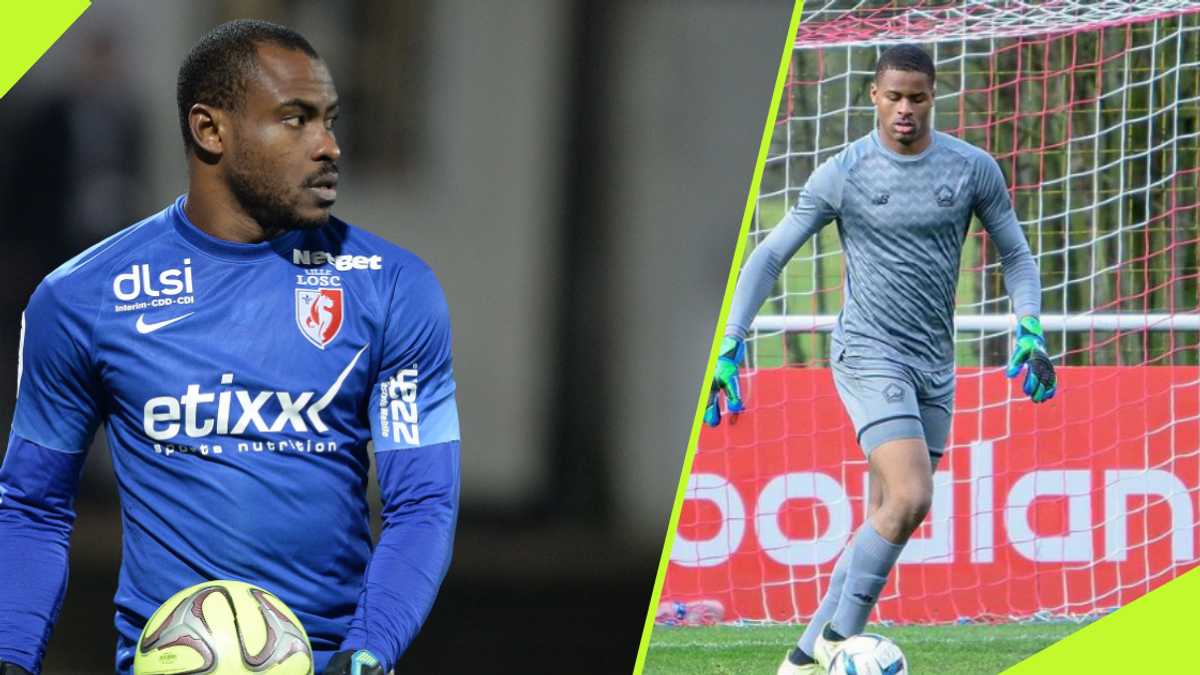 Vincent Enyeama: Nigerian legend reacts as goalkeeper son joins French club Lille