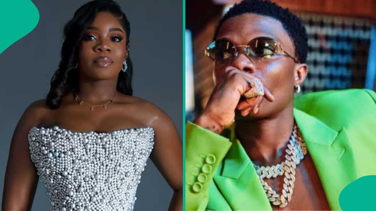 Wizkid's first baby mama Shola warms hearts as she grooves to his song in fun video