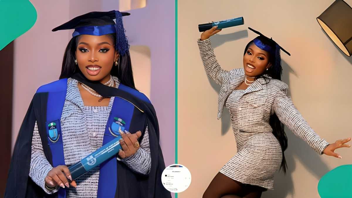 UNIPORT graduate displays CGPA for every semester, mentions the score she graduated with