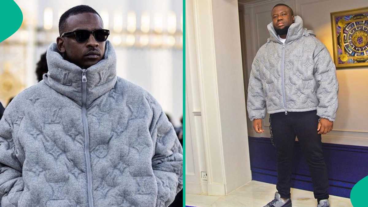 See the trending photo of Skepta rocking a Louis Vuitton outfit that Hushpuppi used 4 years earlier